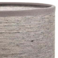 Lampeskærm Roller, grå, Ø 13 cm, højde 15 cm