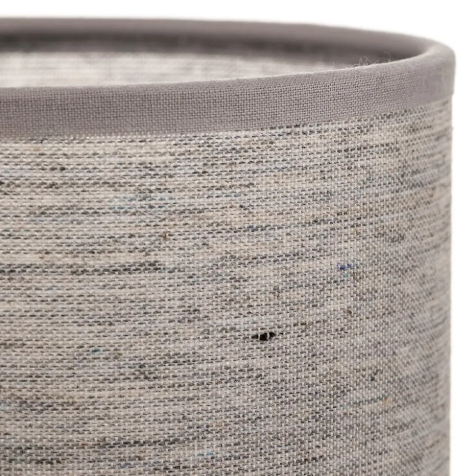 Lampeskærm Roller, grå, Ø 13 cm, højde 15 cm
