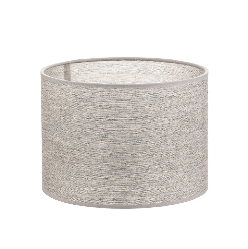 Lampeskærm Roller, grå, Ø 25 cm, højde 18 cm