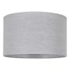 Lampeskærm Roller, grå, Ø 50 cm, højde 30 cm