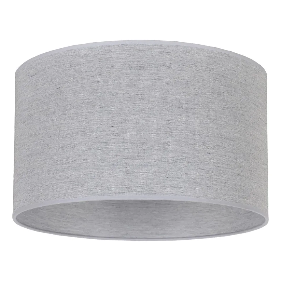 Lampeskærm Roller, grå, Ø 50 cm, højde 30 cm