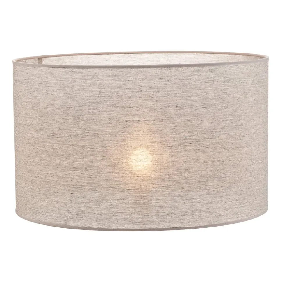 Lampeskærm Roller, grå, Ø 50 cm, højde 30 cm