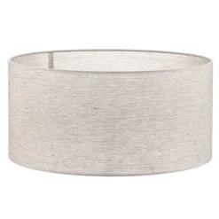 Lampeskærm Roller, grå, Ø 50 cm, højde 24 cm