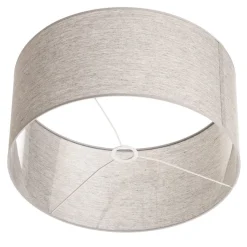 Lampeskærm Roller, grå, Ø 50 cm, højde 24 cm