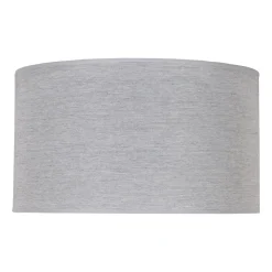 Lampeskærm Roller, grå, Ø 40 cm, højde 22 cm