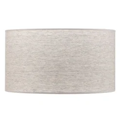 Lampeskærm Roller, grå, Ø 40 cm, højde 22 cm
