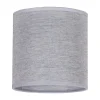 Lampeskærm Roller, grå, Ø 15 cm, højde 15 cm