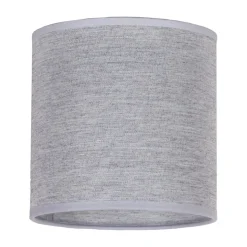 Lampeskærm Roller, grå, Ø 15 cm, højde 15 cm
