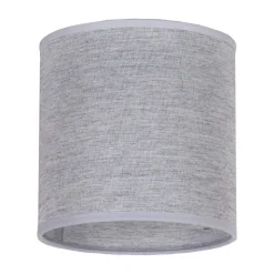 Lampeskærm Roller, grå, Ø 15 cm, højde 15 cm