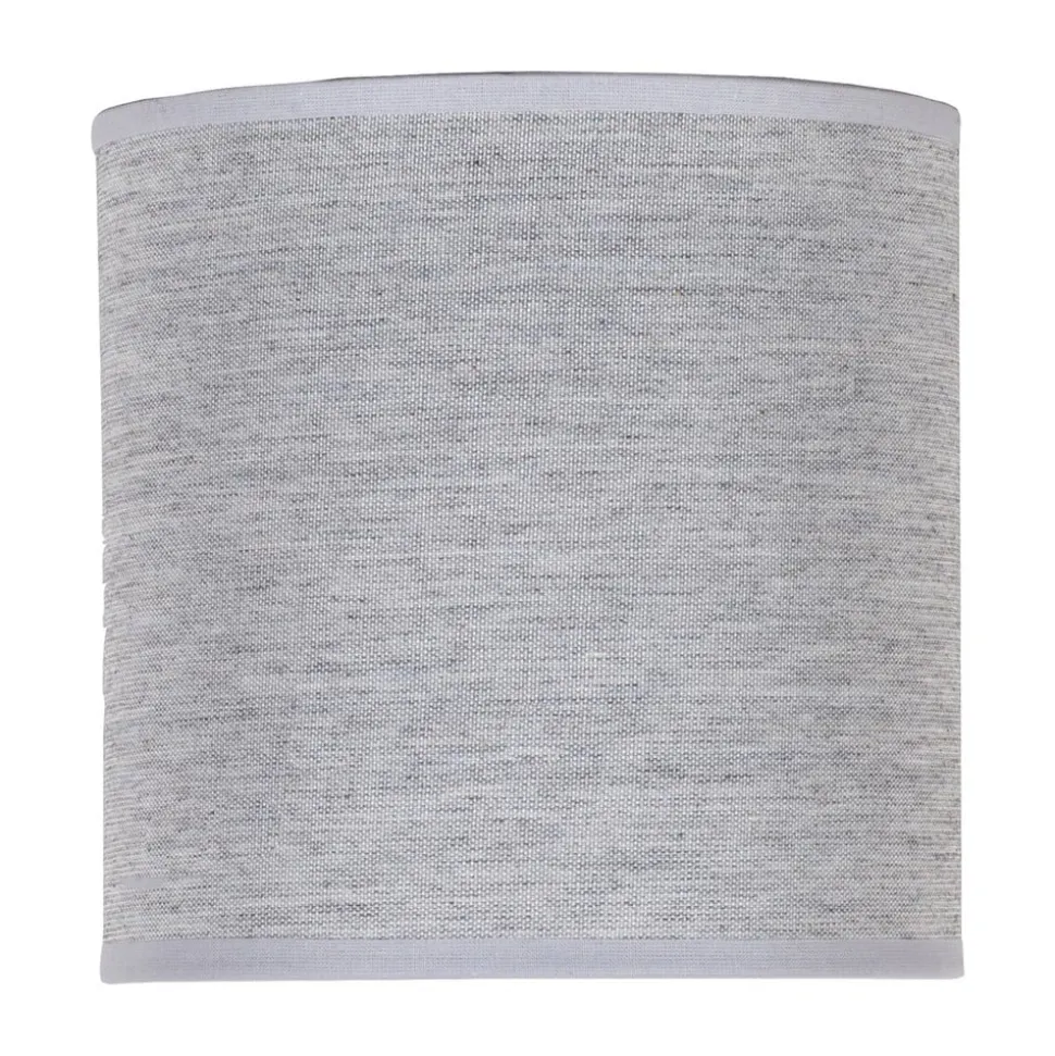 Lampeskærm Roller, grå, Ø 15 cm, højde 15 cm