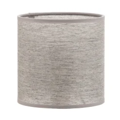 Lampeskærm Roller, grå, Ø 15 cm, højde 15 cm
