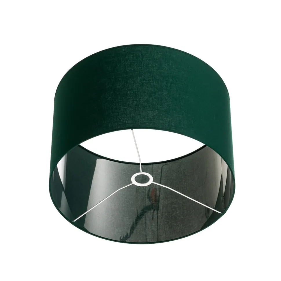 Lampeskærm Roller, grøn, Ø 50 cm, højde 30 cm
