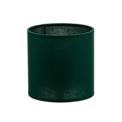 Lampeskærm Roller, grøn, Ø 15 cm, højde 15 cm