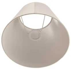 Lampeskærm Sofia Højde 21 cm, ecru/hvid