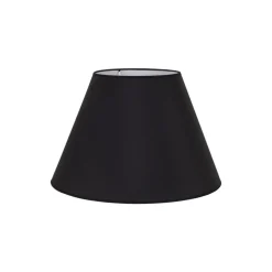 Lampeskærm Sofia Højde 25 cm, sort/hvid