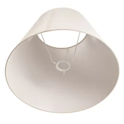 Lampeskærm Sofia Højde 31 cm, ecru/hvid