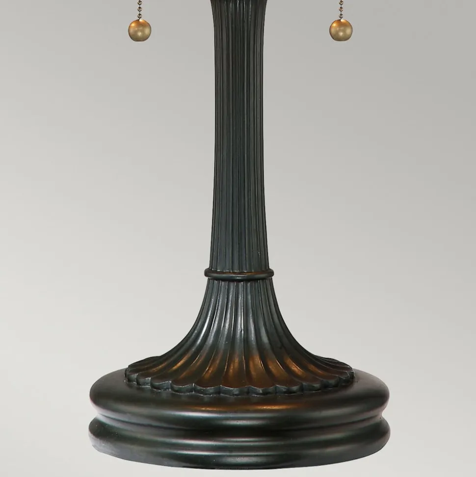 Larissa bordlampe i Tiffany-stil