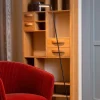 Lavale LED-gulvlampe, sort, dæmpbar, højde 138 cm