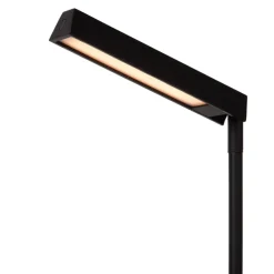 Lavale LED-gulvlampe, sort, dæmpbar, højde 138 cm