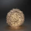 LED dekorativ lyskugle, Ø 30 cm, 160 LED'er
