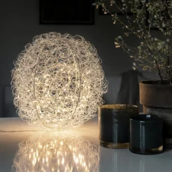LED dekorativ lyskugle, Ø 30 cm, 160 LED'er