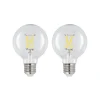 LED E27 4 W G80 2.700 K filament dæmpes klar 2 stk