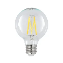 LED E27 8 W G80 2.700 K filament dæmpes klar 2 stk