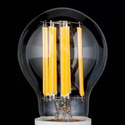 LED glødepære E27 A60 klar 15W 827 2000lm dæmpet