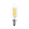 LED glødepære E14 C35 klar 6W 827 720lm dæmpbar
