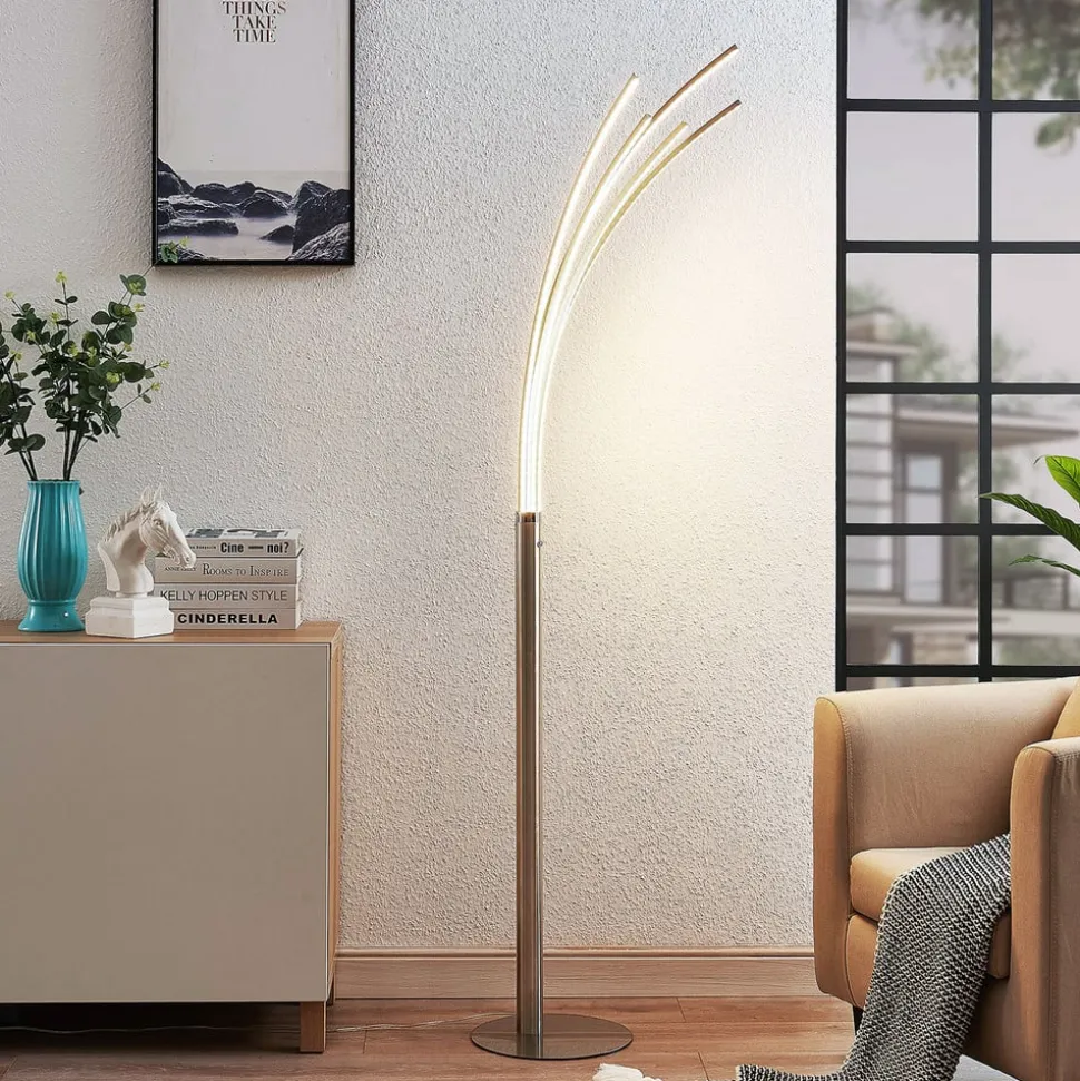 LED gulvlampe Boba med flere rammer
