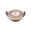 LED indbygningsspot Diled, Ø 8,5 cm, 6 W, Dim-To-Warm, rosé