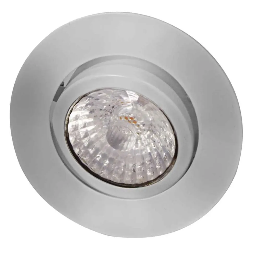 LED indbygningsspot Rico, dim to warm, stål