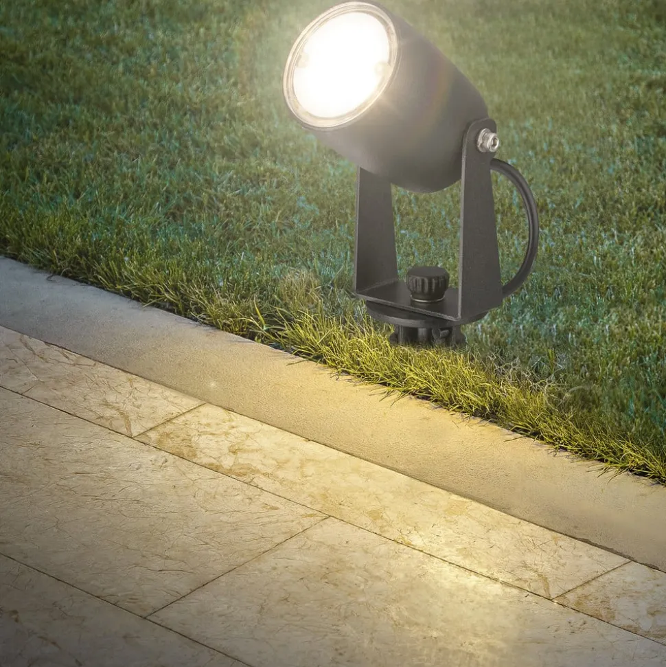 LED jordspyd 3928035 12 V 3x forlængelse sort Ø 4 cm