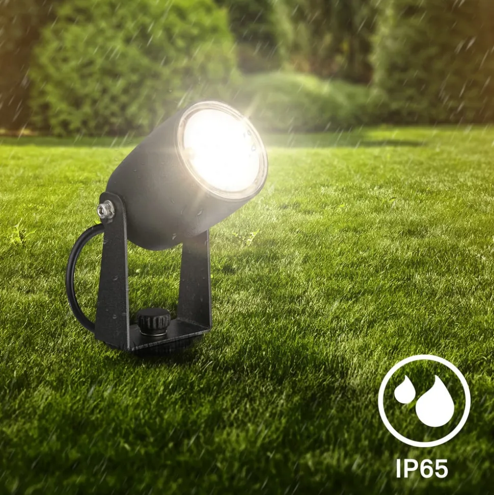 LED jordspyd 3928035 12 V 3x forlængelse sort Ø 4 cm
