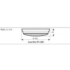 LED lampe til Eco Plano II, bronze