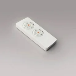 LED loftventilator Siroco Mini, DC, støjsvag, hvid, CCT