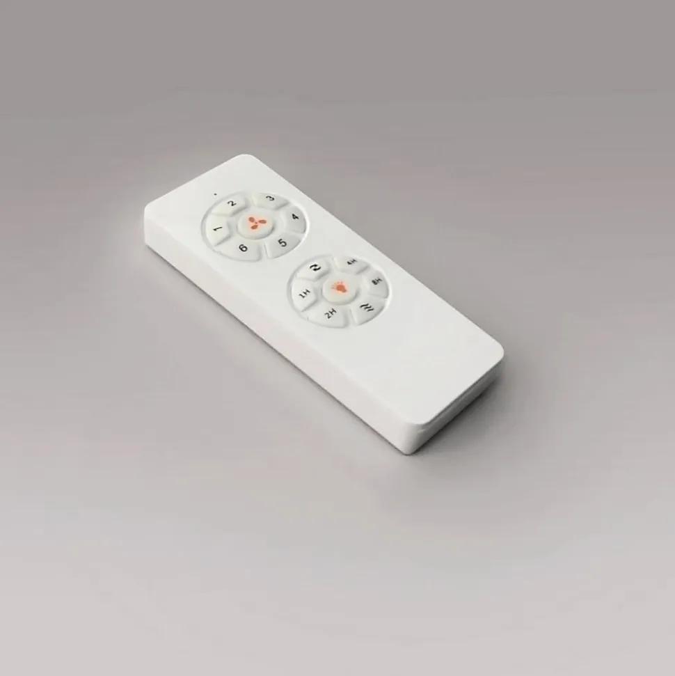 LED loftventilator Siroco Mini, DC, støjsvag, hvid, CCT
