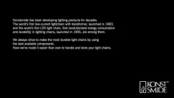 LED lyskæde Micro amber 800flames 55,93m
