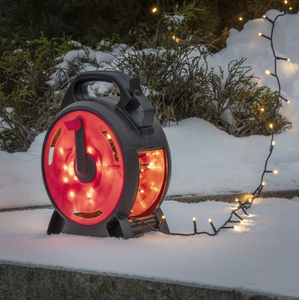 LED lyskæde Micro varm hvid 400-flamme 27,93m