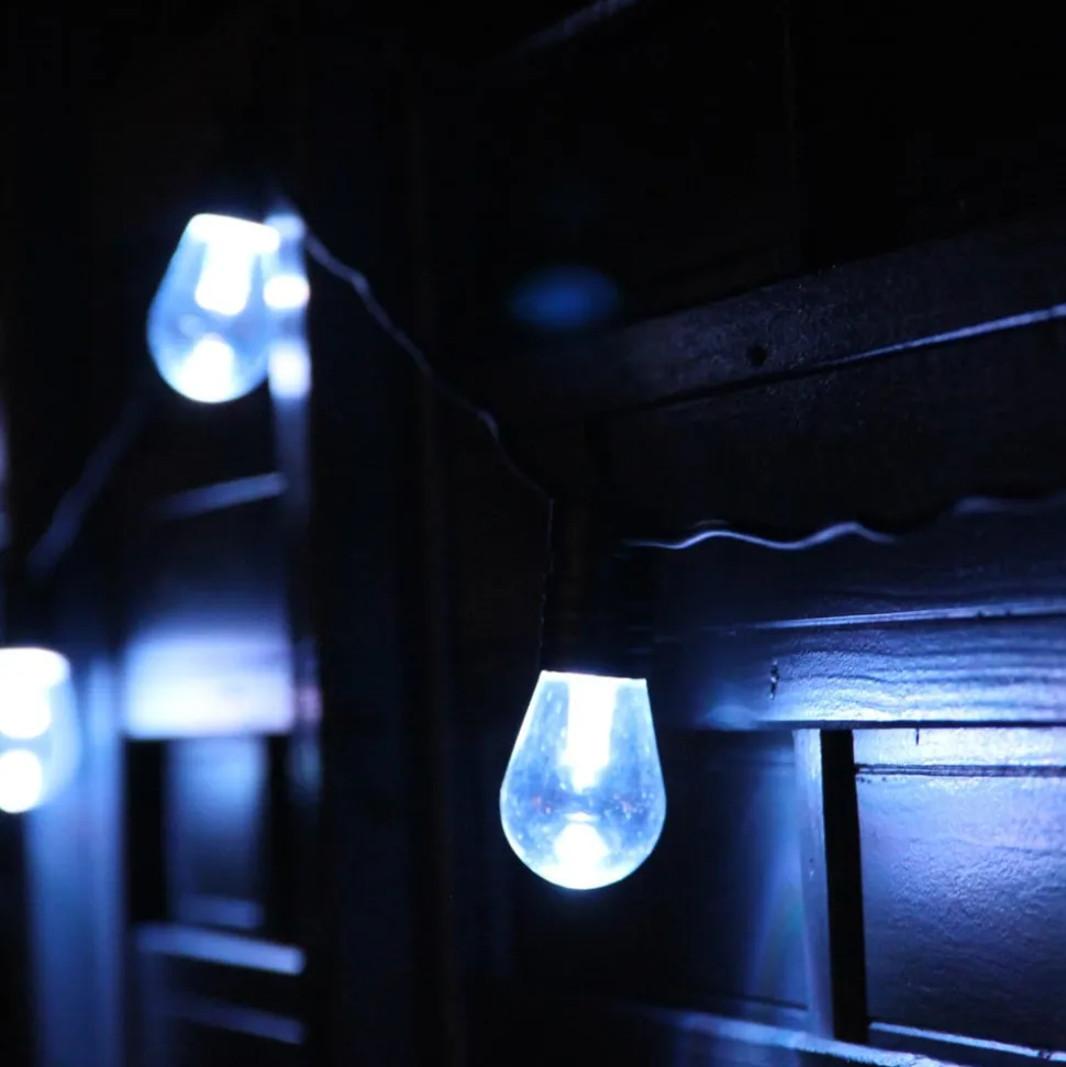 LED lyskæde tint Stella, 12-lys, CCT, RGB