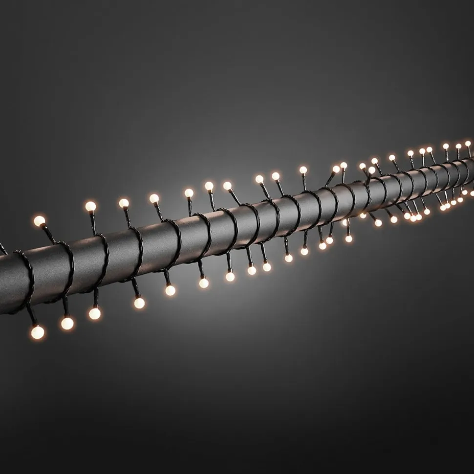 LED mini lyskæder til udendørs brug 80fl. varm hvid