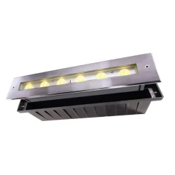 LED nedgravningslampe Jeremia, 32,8 cm, varmhvid