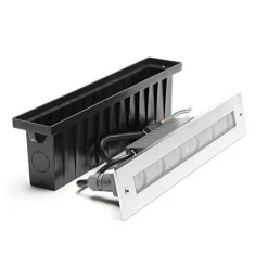 LED nedgravningslampe Jeremia, 32,8 cm, varmhvid