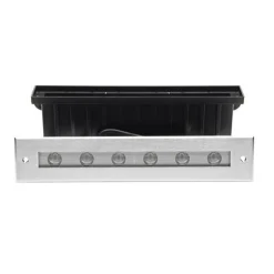 LED nedgravningslampe Jeremia, 32,8 cm, varmhvid
