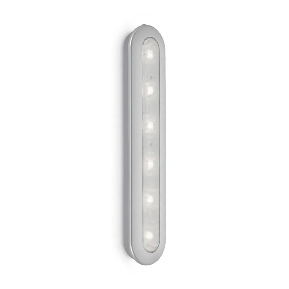 LED Push Light Row, batteridrift, 6.500 K, 30 cm