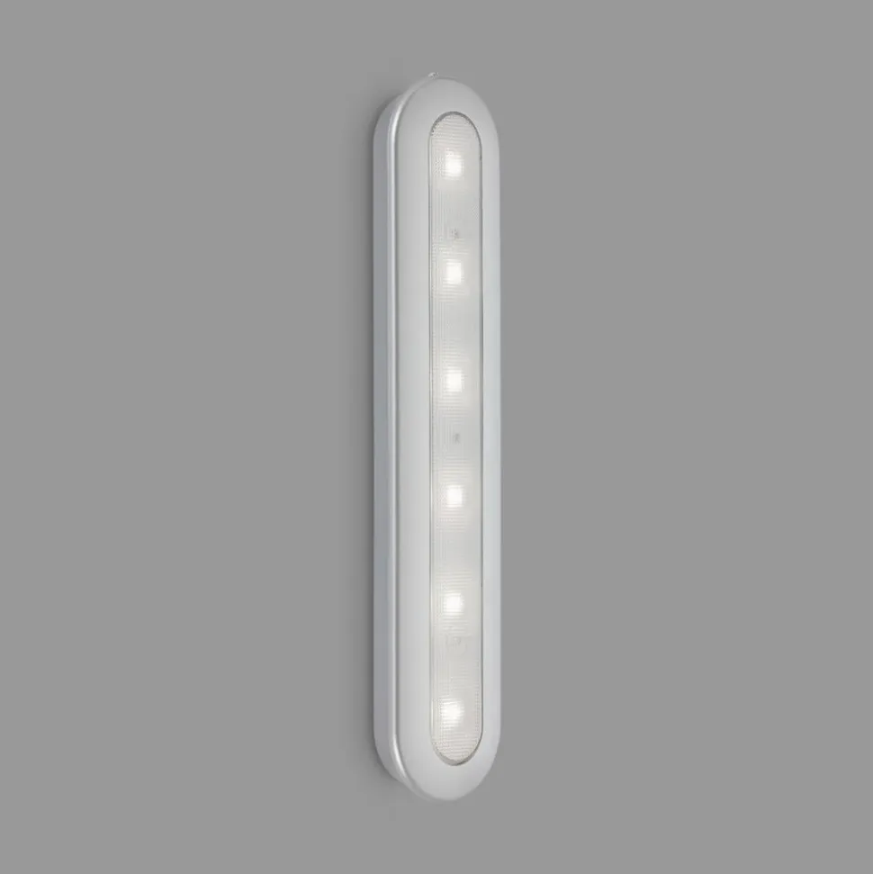 LED Push Light Row, batteridrift, 6.500 K, 30 cm