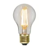 LED Soft Glow Memory, E27, 6,5 W, 2.100 K, dæmpbar, glødetråd