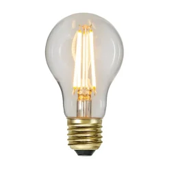 LED Soft Glow Memory, E27, 6,5 W, 2.100 K, dæmpbar, glødetråd