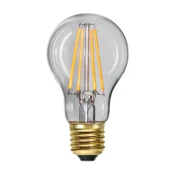 LED Soft Glow Memory, E27, 6,5 W, 2.100 K, dæmpbar, glødetråd