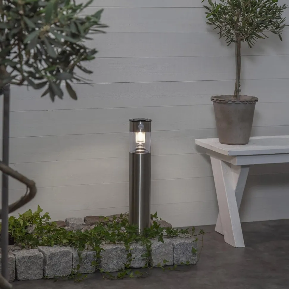 LED solar vejlampe Marbella med bevægelsessensor